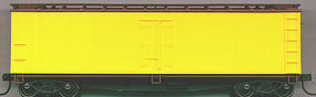 Accurail 40' Wood Reefer Kit Undecorated HO Scale Model Train Freight Car #4800