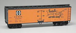 Accurail Santa Fe Grand Canyon Line 40 Wood Reefer HO Scale Model Train Freight Car #4815