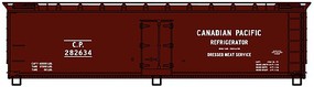 Accurail 40' Wood Reefer kit (Early) Canadian Pacific #282634 HO Scale Model Train Freight Car #4908