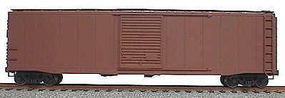 Accurail 50 Single-Door Riveted-Side Boxcar - Kit - Undecorated HO Scale Model Train Freight Car #5000