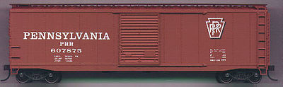 Accurail Pennsylvania 50 AAR Riveted Boxcar Kit Pennsylvania HO Scale Model Train Freight Car #5006