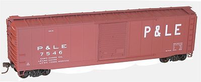 Accurail 50 AAR Riveted Boxcar Kit Pittsburgh & Lake Erie HO Scale Model Train Freight Car #5031