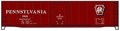 Accurail 50 Plug-Door Riveted Boxcar Kit Pennsylvania Railroad HO Scale Model Train Freight Car #5134