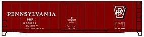 Accurail 50' Plug-Door Riveted Boxcar Kit Pennsylvania Railroad HO Scale Model Train Freight Car #5134