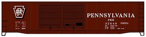 Accurail 50' Riveted Double-Door Boxcar Kit Pennsylvania #32649 HO Scale Model Train Freight Car #52041