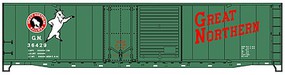 50' Combination Door Riveted-Side Steel Boxcar kit GN
