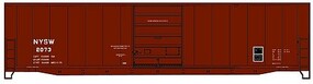 Accurail Ho 50'STEEL BOXCAR NYS&W