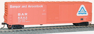 Accurail 50 Single Door Boxcar BAR HO Scale Model Train Freight Car #5723