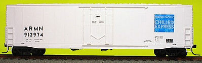 Accurail 50 Welded-Side Plug-Door Boxcar Kit Union Pacific HO Scale Model Train Freight Car #5814