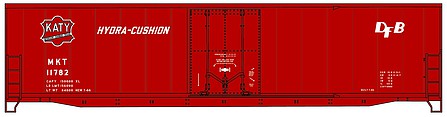 Accurail 50 Plug Door Steel Boxcar Missouri Kansas Texas HO Scale Model Train Freight Car #5823