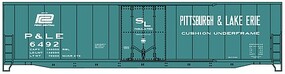 Accurail HO P&LE 50 Steel BxCr