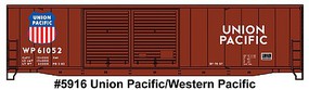 Accurail 50' AAR Welded Double-Door Box Car Kit Union Pacific HO Scale Model Train Freight Car #5916