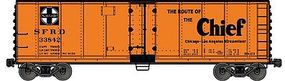 Accurail Steel Reefer ATSF Super Chief HO Scale Model Train Freight Car #80622