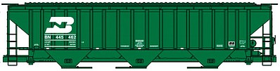 Accurail PS Covered Hopper kit Burlington Northern HO Scale Model Train Freight Car #80809