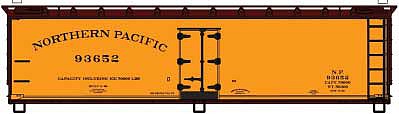Accurail 40 Wood Reefer Northern Pacific #93652 HO Scale Model Train Freight Car #81442