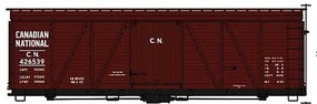 Accurail HO 36' Fowler Wood Boxcar CN