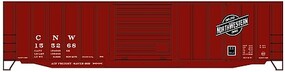 Accurail HO 50'Exterior Post Steel Boxcar C&NW