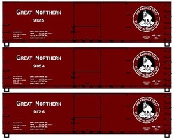 Accurail HO 40'WD Boxcar GN Glacier Nat Park (3)