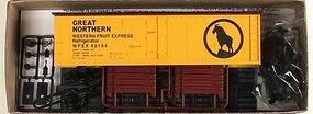 Accurail 40' Steel Reefer w/Hinged Door Kit Great Northern WFEX HO Scale Model Train Freight Car #83309
