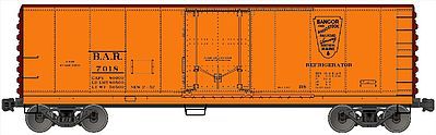 Accurail 40 Steel Reefer w/Plug Doors Kit Bangor & Aroostook HO Scale Model Train Freight Car #8511