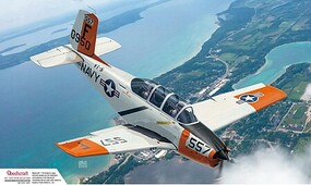Academy USN T-34 B Mentor VT-5 Trainer Aircraft Plastic Model Airplane Kit 1/48 Scale