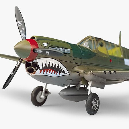 Academy P40M/N Warhawk Fighter Plastic Model Airplane Kit 1/72 Scale #12465