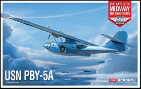 Academy PBY-5A Battle of Midway USN Plastic Model Military Aircraft Kit 1/72 Scale #12573