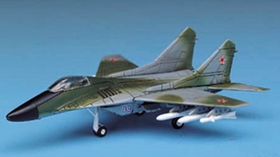 Academy MiG29 Fulcrum Fighter Plastic Model Airplane Kit 1/144 Scale #12615