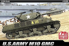 Academy M10 GMC 70th Anniv Normandy Invasion Plastic Model Military Vehicle Kit 1/35 Scale #13288