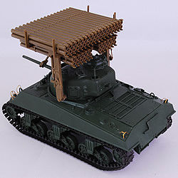 Academy M4A3 Sherman Calliope Plastic Model Military Vehicle Kit 1/35 Scale #13294