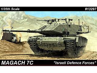 Academy Magach 7C Plastic Model Military Vehicle Kit 1/35 Scale #13297