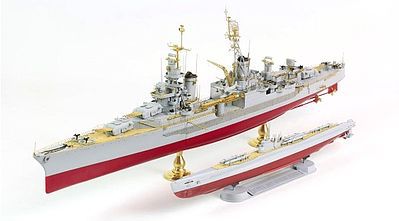 Academy USS Indianapolis CA-35 Premium Plastic Model Military Ship Kit ...