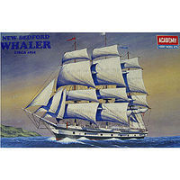 Academy Bedford Whaler Plastic Model Sailing Ship Kit 1/200 Scale #14204