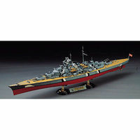 Bismarck Battleship (Static) Plastic Model Battleship Kit 1/350 Scale #1453