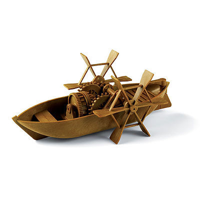 Academy DaVinci Paddleboat Science Engineering Kit #18130