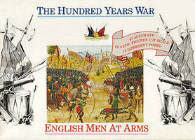 Accurate-Figures English Men At Arms 1400AD Plastic Model Military Figure 1/72 Scale #7206