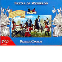 Accurate-Figures French Cavalry Waterloo Plastic Model Military Figure 1/72 Scale #7212