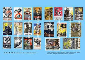 Archer German WWI Propaganda Posters