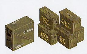 AFVClub .30/.50 Cal. 40mm US Ammo Boxes & Belts Plastic Model Military Diorama 1/35 #35035