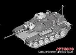 AFVClub M60A1 Patton Medium Tank (New Tool) Plastic Model Military Vehicle Kit 1/35 Scale #35060