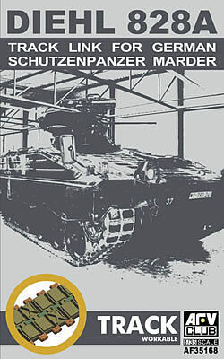 AFVClub Schutzenpanzer Marder DIEHL 828A Workable Track Plastic Model Tank Tracks 1/35 Scale #35168