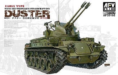 AFVClub M42A1 Duster Early Tank Plastic Model Tank Kit 1/35 Scale #35192