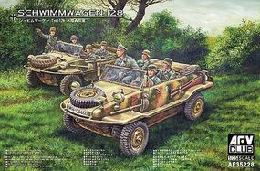AFVClub Schwimmwagen 128 Vehicle Plastic Model Military Vehicle 1/35 Scale #35228