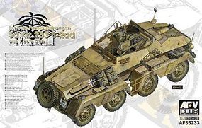 AFVClub PzFuWg SdKfz 233 8-Rad with 7.5cm Gun Plastic Model Military Vehicle Kit 1/35 Scale #35233