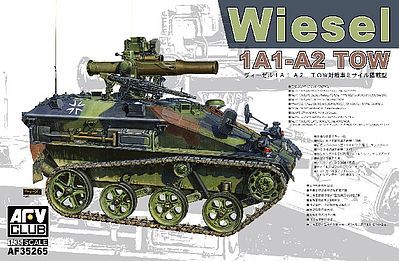 AFVClub Wiesel 1A1/A2 Tow Armored Weapons Carrier Plastic Model Military Vehicle 1/35 Scale #35265