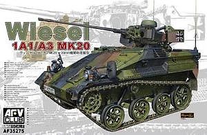 AFVClub Wiesel 1 A1/A3 Mk.20 Plastic Model Military Vehicle Kit 1/35 Scale #35275