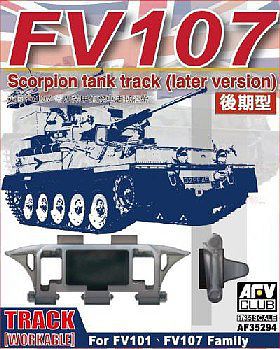 AFVClub FV107 Scimitar CVR Workable Track Links Plastic Model Vehicle Accessory 1/35 #35294