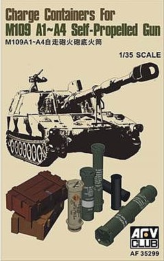 AFVClub Charge Containers for M109 A1/A4 Self-Propelled Gun Plastic Model Vehicle 1/35 Scale #35299