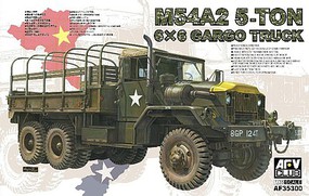 AFVClub US M54A2 5-Ton 6x6 Cargo Truck Plastic Model Military Vehicle Kit 1/35 Scale #35300