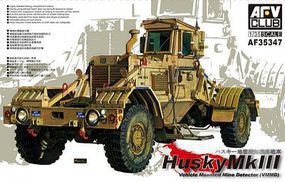 AFVClub Husky Mk III Mounted Mine Detector Vehicle Plastic Model Military Vehicle Kit 1/35 #35347